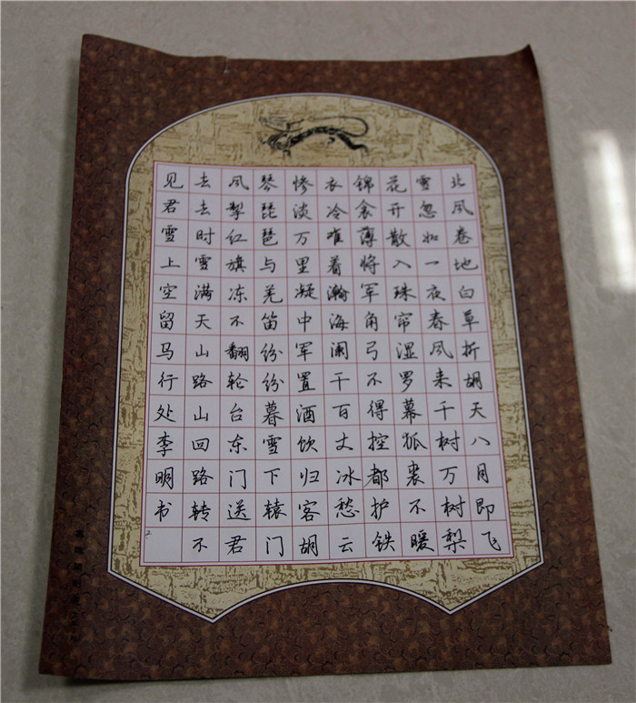 國(guó)學(xué)書(shū)法大賽獲獎(jiǎng)作品(圖6)